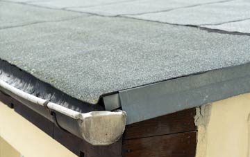 repair or replace Bishops Offley flat roofing?